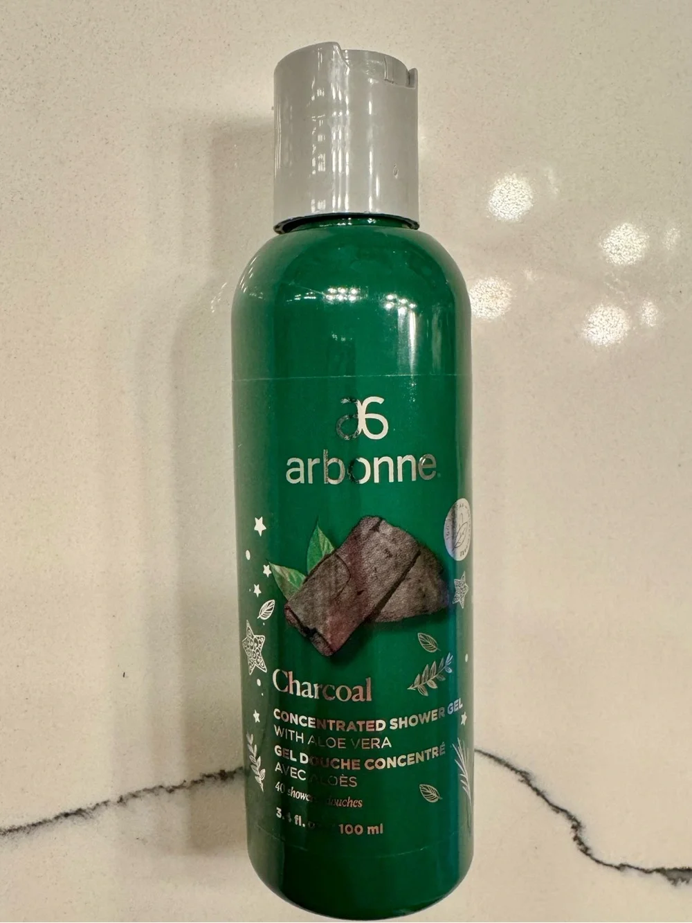 Arbonne Charcoal Concentrated Shower Gel - Unopened